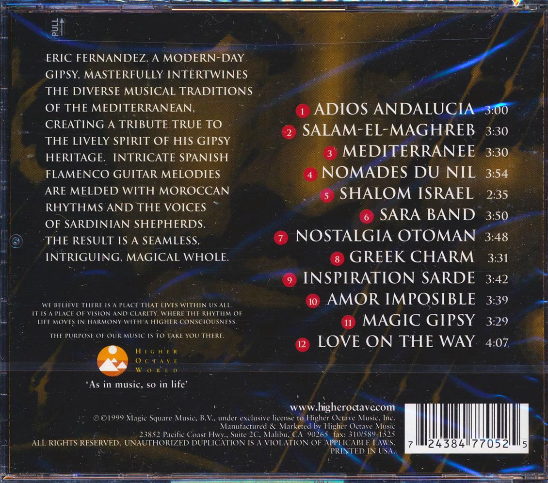 Eric Fernandez - Magic Gypsy Music CD