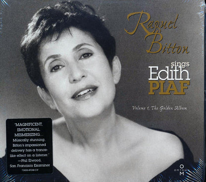 Raquel Bitton - Sings Edith Piaf Volume 1, The Golden Album (marked/ltd stock) (deluxe 3-fold digipak) Music CD