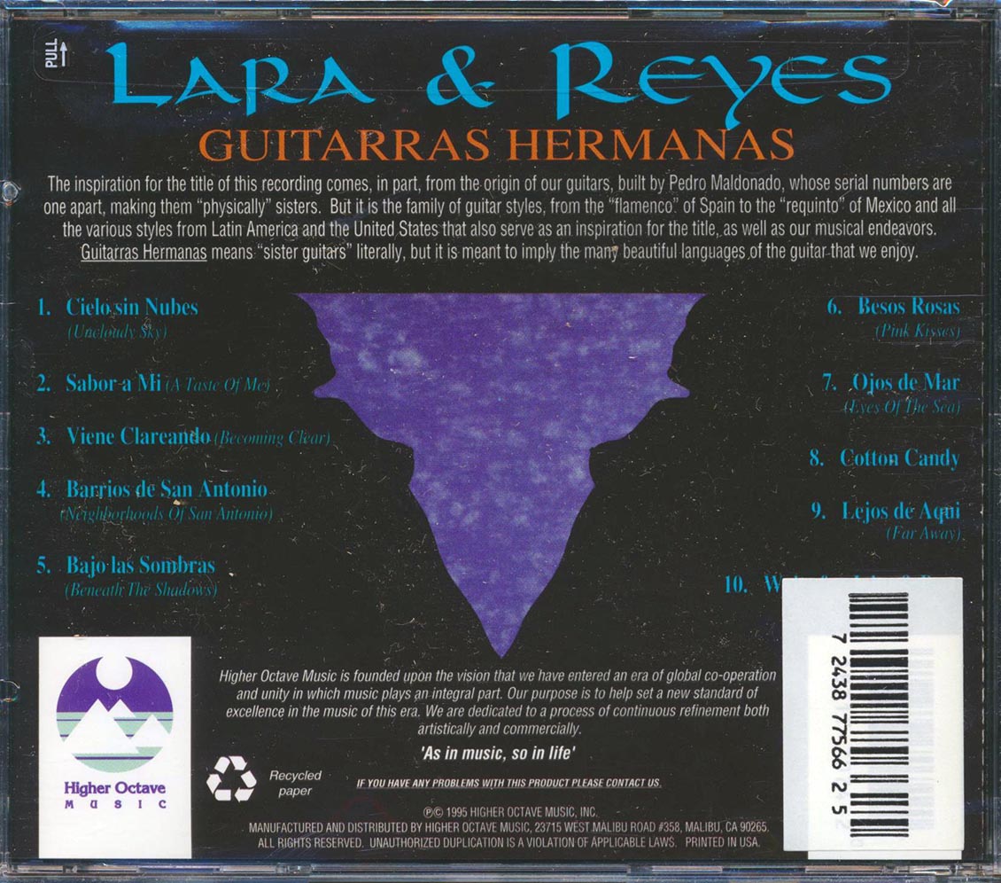 Lara & Reyes - Guitarras Hermanas Music CD