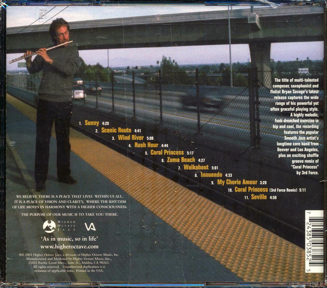 Bryan Savage - Rush Hour Music CD