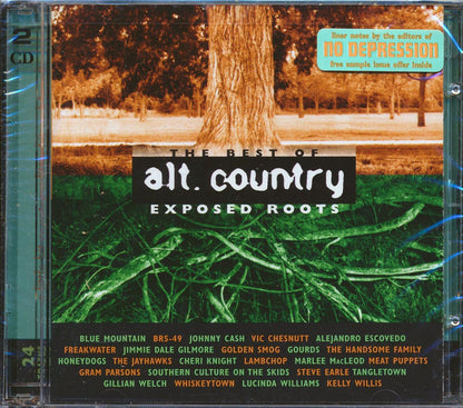Kelly Willis, Lucinda Williams, Freakwater, Johnny Cash, Meat Puppets, Etc. - Exposed Roots: The Best Of Alt. Country (24 tracks) (2xCD) Music CD