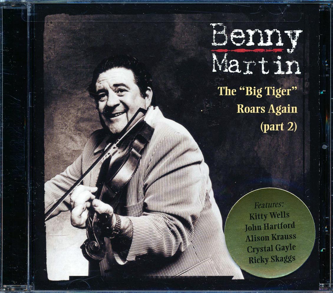 Benny Martin - The Big Tiger Roars Again: Part 2 Music CD