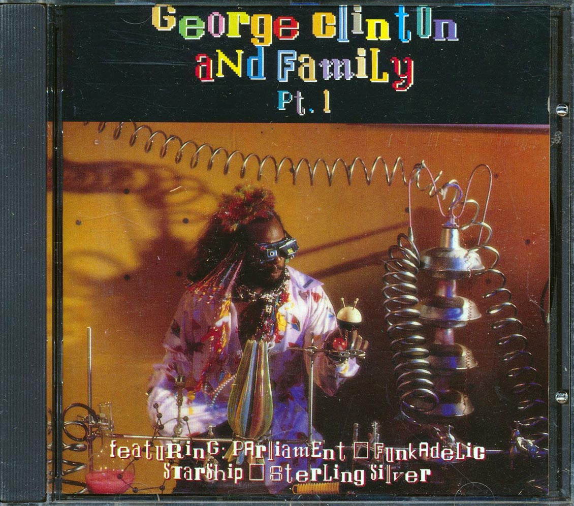 Funkadelic Parliament Bootsy Collins Etc   George Clinton & Family Part 1 Music CD