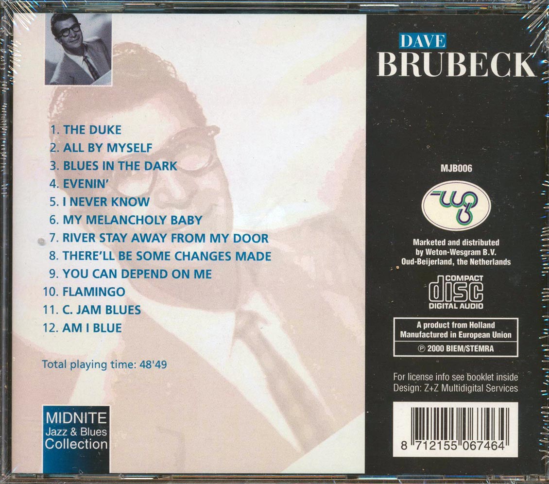 Dave Brubeck - Flamingo Music CD