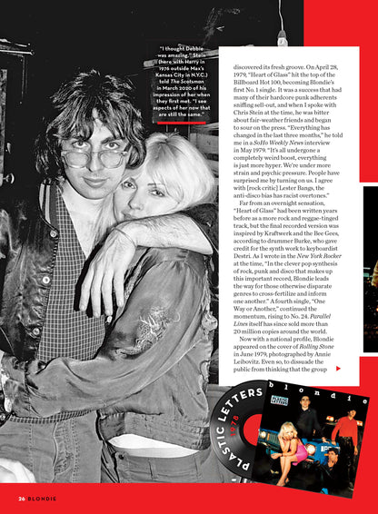 Blondie - NYC Rock Band, Deborah Harry & Chris Stein Relationship, Record Deal, Music, Heart Of Glass, One Way Or Another, Call Me, Cover Songs, Hanging On The Telephone, Fights, Health Issues & More!