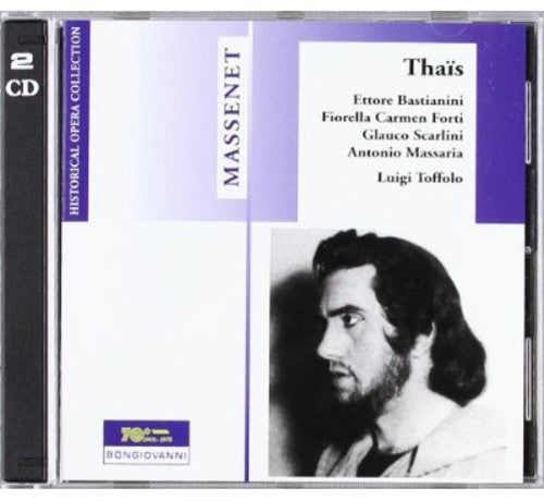 the album cover for Massenet / Bastianini / Forti / Scarlini / Toffolo - Thais