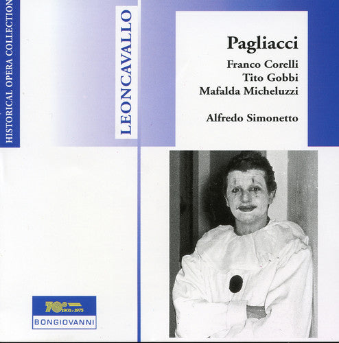the album cover for Leoncavallo / Corelli / Micheluzzi / Simonetto - Pagliacci