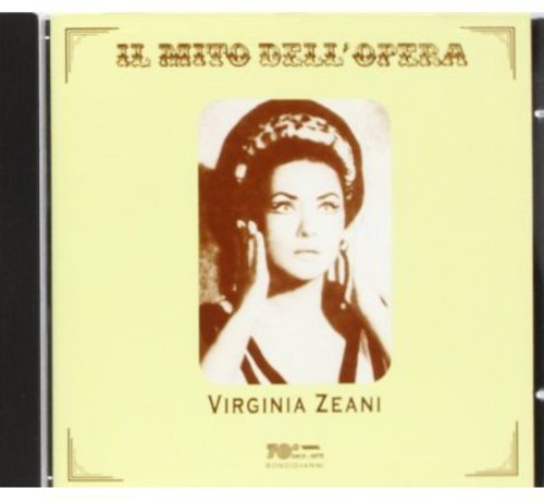 the album cover for VIRGINIA ZEANI - Opera Arias