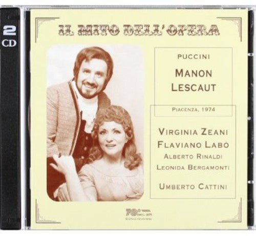 Puccini / Zeani / Labo / Rinaldi / Bergamonti - Manon Lescaut - Music CD