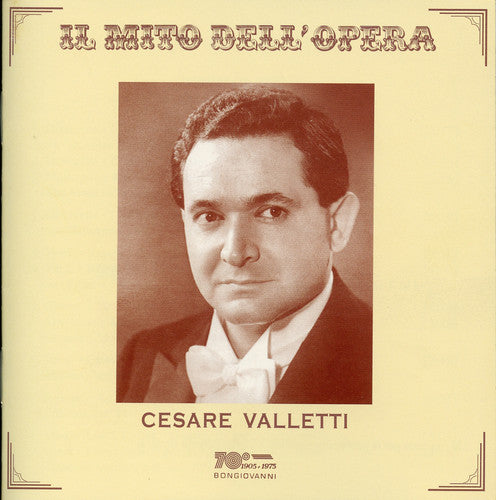 the album cover for Valletti - Il Mito Dell Opera