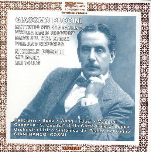 Puccini / Cappella Cattedrale Di Lucca - Symph Prelude / Vexilla Regis / Motet / Etc - Music CD