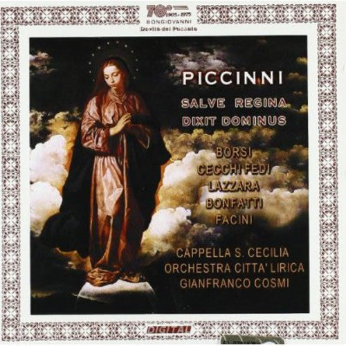 Piccinni / Borsi / Fedi / Lazzara / Cosmi - Sinfonia In Sol / Salve Regina / Concertato - Music CD