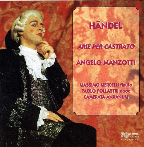 Handel/ Manzotti,angelo / Camerata Anxanum - Castrato Arias From Rinaldo, Rodelinda, Et Al - Music CD