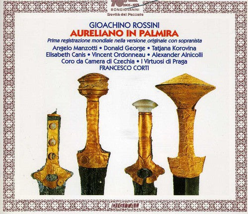 Rossini / George / Manzotti / Virtuosi Di Praga - Aureliano In Palmira [1st Recording - Original] - Music CD