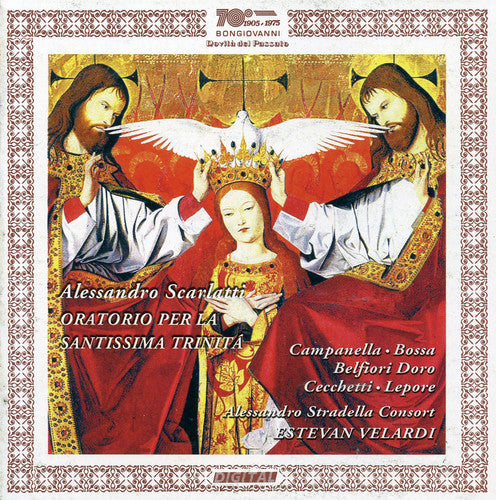 Scarlatti / Campanella / Bossa / Doro / Velardi - Oratorio Per La Santissima Trinita - Music CD