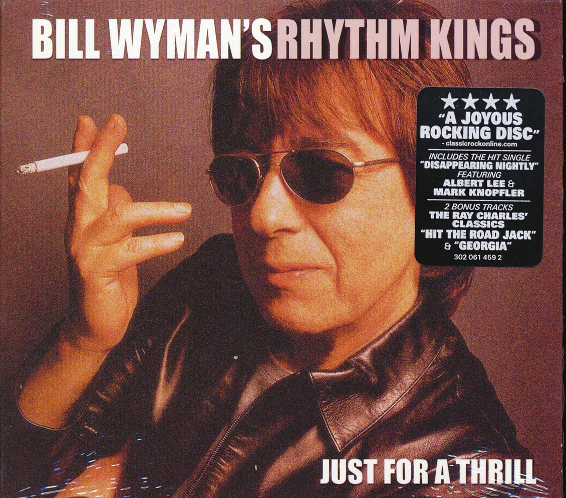 Bill Wyman - Bill Wyman's Rhythm Kings: Just For A Thrill (+2 bonus tracks) (deluxe 3-fold digipak) Music CD