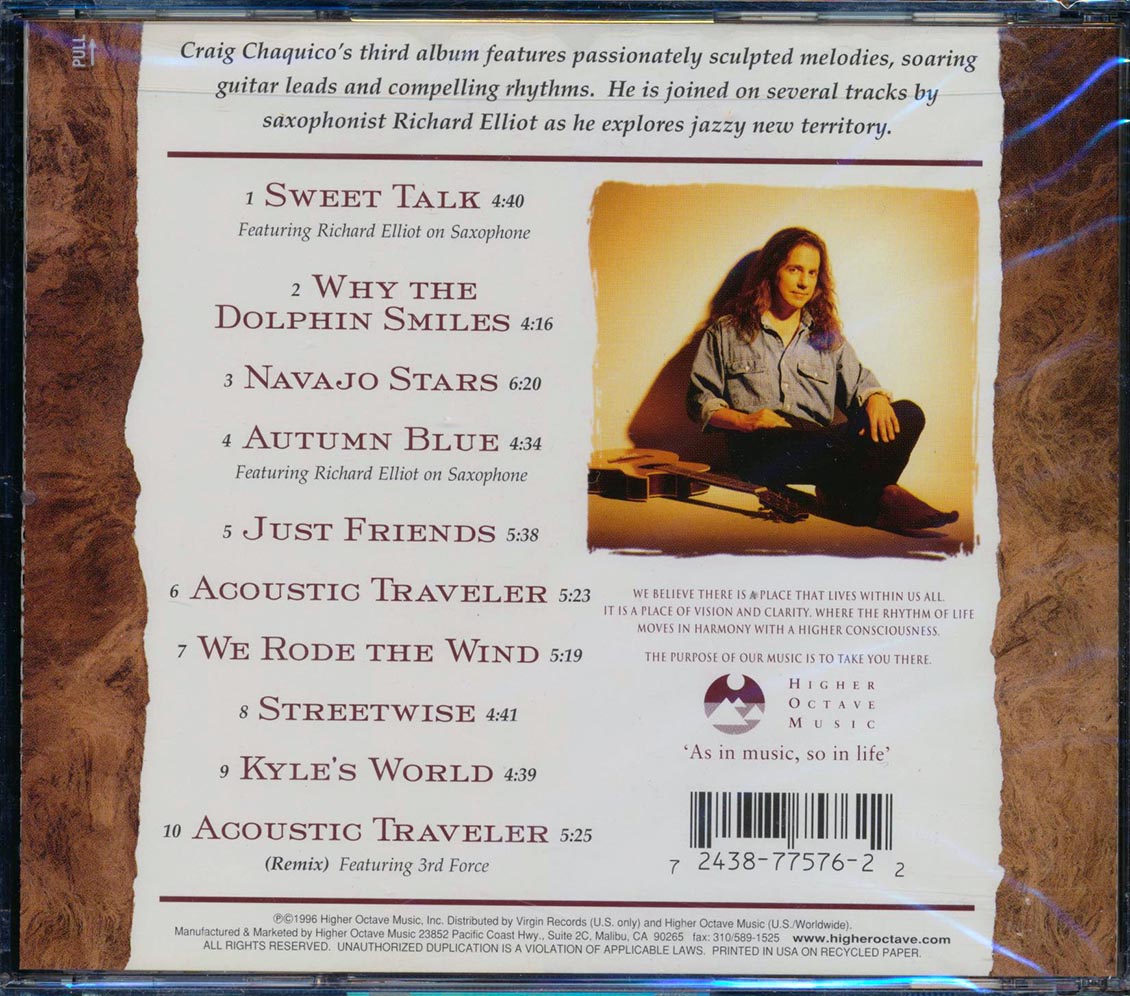 Craig Chaquico - A Thousand Pictures Music CD