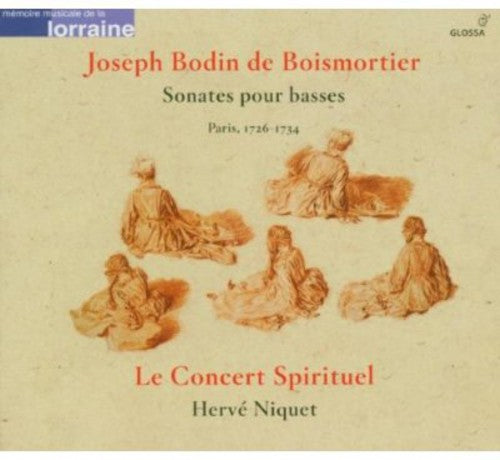 De Boismortier / Niquet / Concert Spirituel - Sonates Pour Basses - Music CD