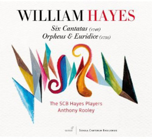 Hayes / Berli / The Scb Hayes - Six Cantatas Orpheus & Euridice - Music CD
