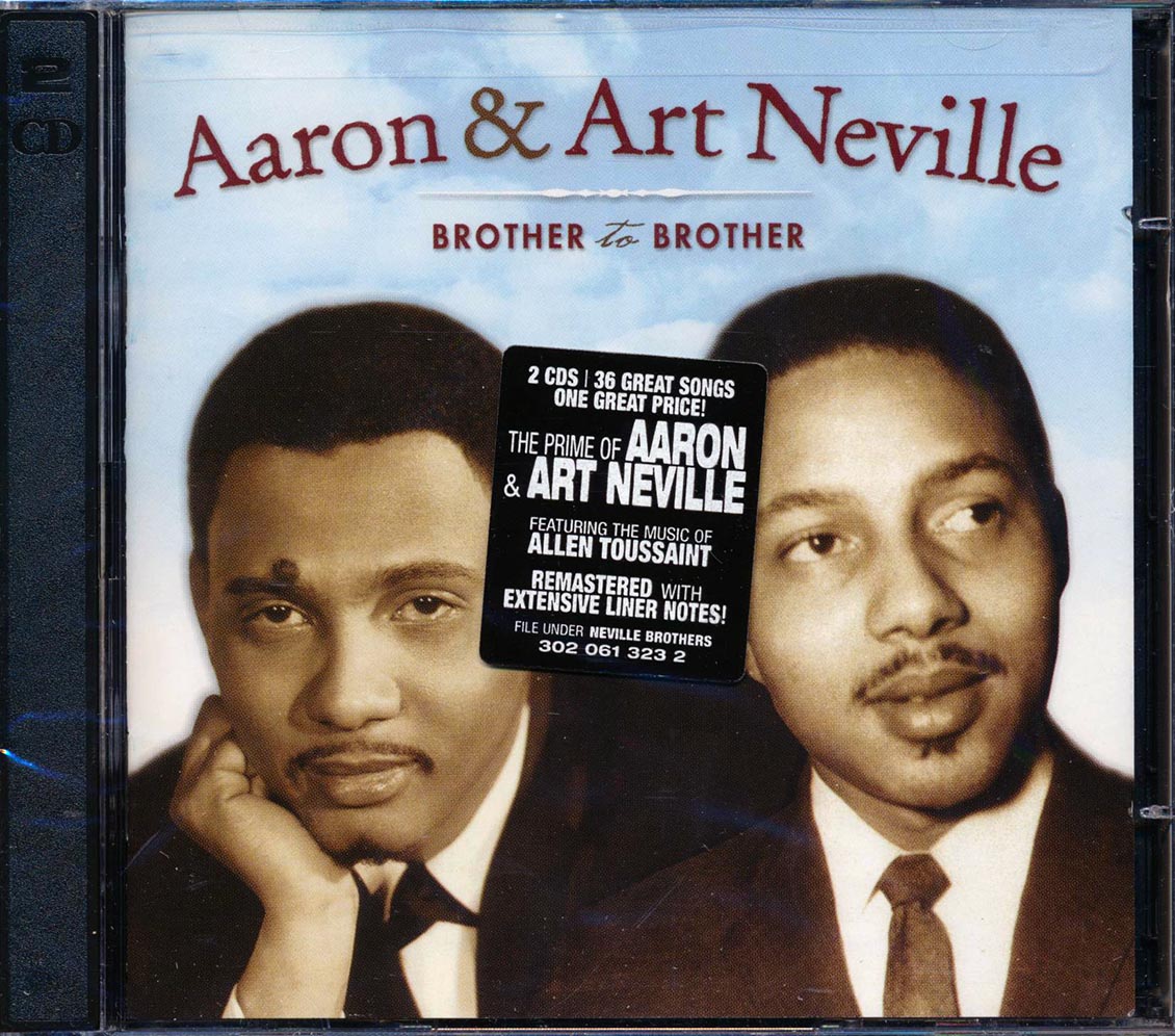 Aaron & Art Neville - Brother To Brother (36 tracks) (2xCD) (remastered) Music CD
