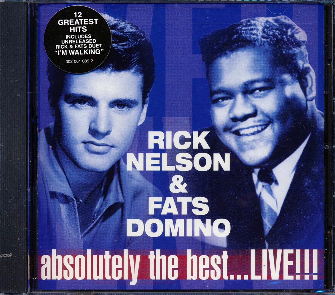 Rick Nelson, Fats Domino - Absolutely The Best: Live!!! (marked/ltd stock) Music CD