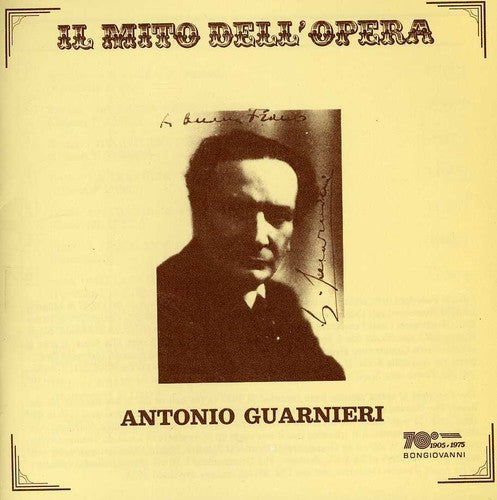 Guarnieri,antonio - Il Mito Dell'opera: Antonio Guarnieri - Music CD