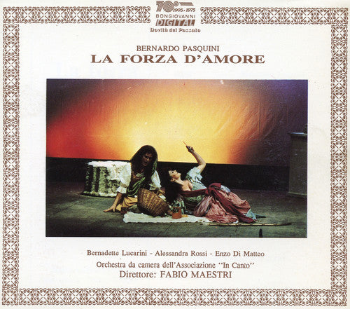 the album cover for Pasquini / Lucarini / De Simone - La Forza Damore