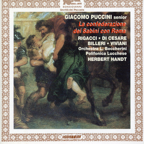 Puccini (giacomo,senior) / Billeri / Handt Et Al - La Confederazione Dei Sabini Con Roma - Music CD