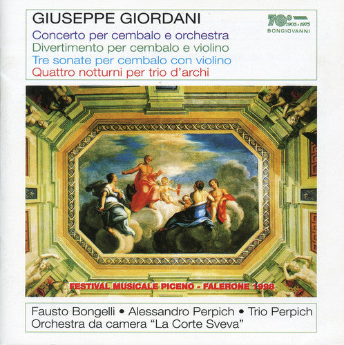 Giordani / Bongelli / Perpich / Trio Perpich - Piano Cto / Divertimento / 3 Stas / 4 Nocturnes - Music CD