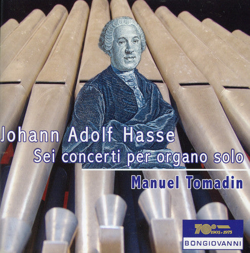 Hasse / Tomadin,manuel - 6 Concerti Per Organo Solo - Music CD