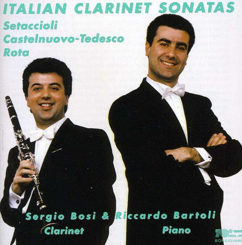the album cover for Sergio Bosi - Sonata in Re / Sonata Op 128