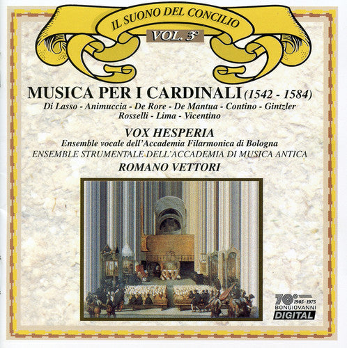 Contino / Vettori,romano - Musica Per I Cardinali - Music CD