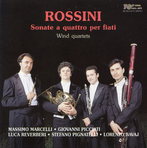 Rossini / Mercelli / Reverberi - Sonate A Quattro Per Fiati - Music CD