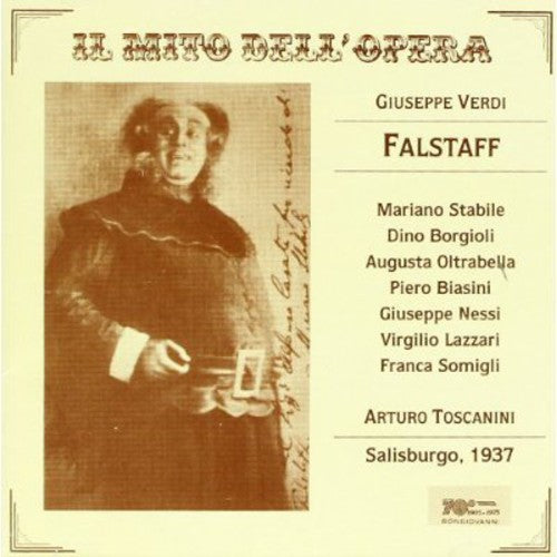 Verdi / Stabile / Borgioli - Falstaff - Music CD