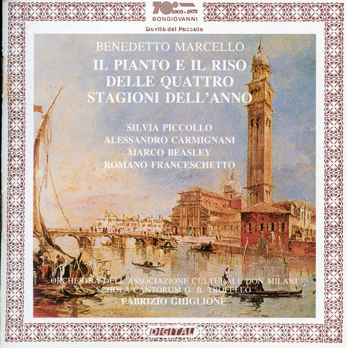 Marcello / Piccollo / Carmignani - Il Pianto E Il Riso Delle Quattro Stagioni - Music CD