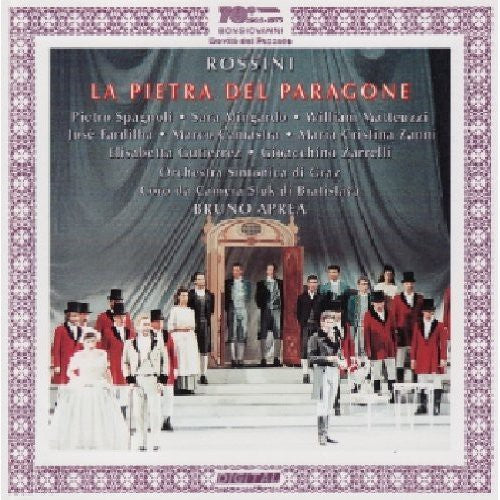 the album cover for Rossini / Aprea / Graz Symphony Orchestra - La Pietra Del Paragone