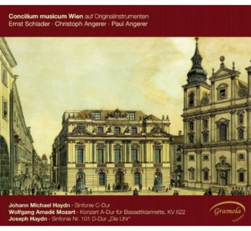 the album cover for Paul Angerer - Concilium Musicum Wien