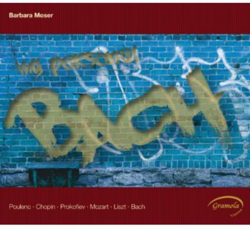 the album cover for Barbara Moser - My Personal B-A-C-H