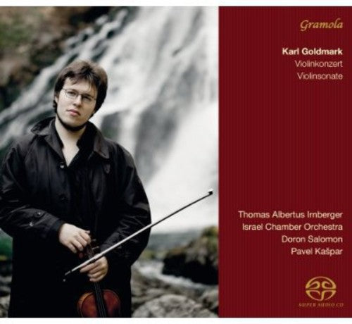 the album cover for Goldmark / Irnberger / Ico / Salomon - Violinkonzert / Violinsonate