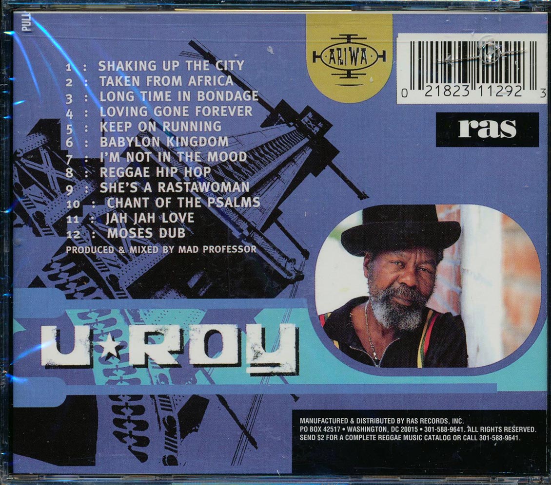U Roy - Babylon Kingdom Must Fall (marked/ltd stock) Music CD