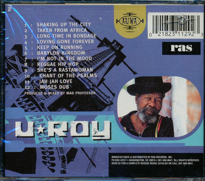 U Roy - Babylon Kingdom Must Fall (marked/ltd stock) Music CD