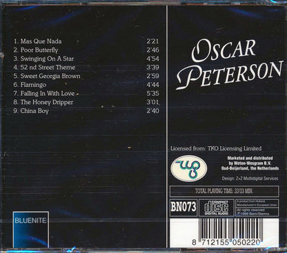 Oscar Peterson - Swinging On A Star Music CD