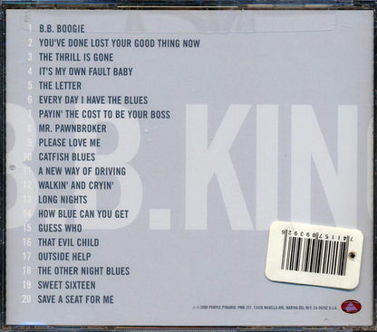 BB King - 20 Golden Classics (20 tracks) (marked/ltd stock) (remastered) Music CD