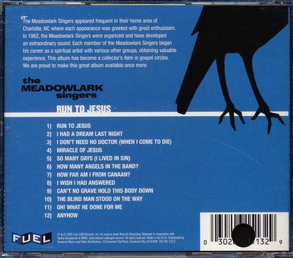 The Meadowlark Singers - Run To Jesus (marked/ltd stock) Music CD