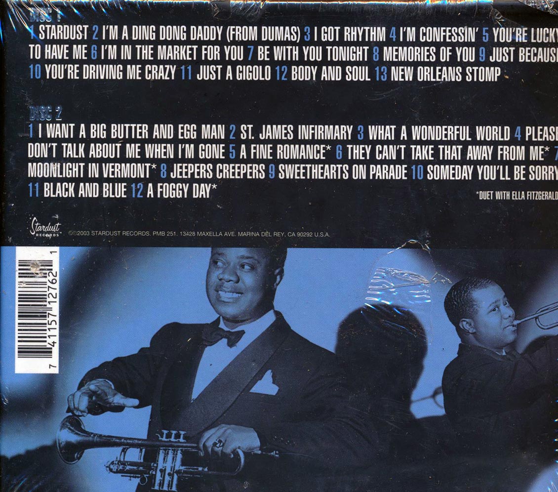 Louis Armstrong - The Essential Collection (25 tracks) (2xCD) (box set) (deluxe edition) (remastered) Music CD