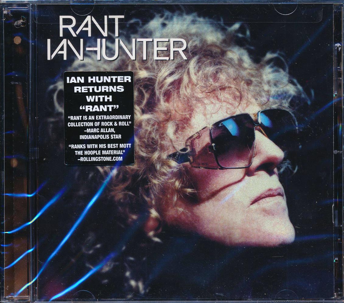 Ian Hunter Rant marked/ltd stock Music CD