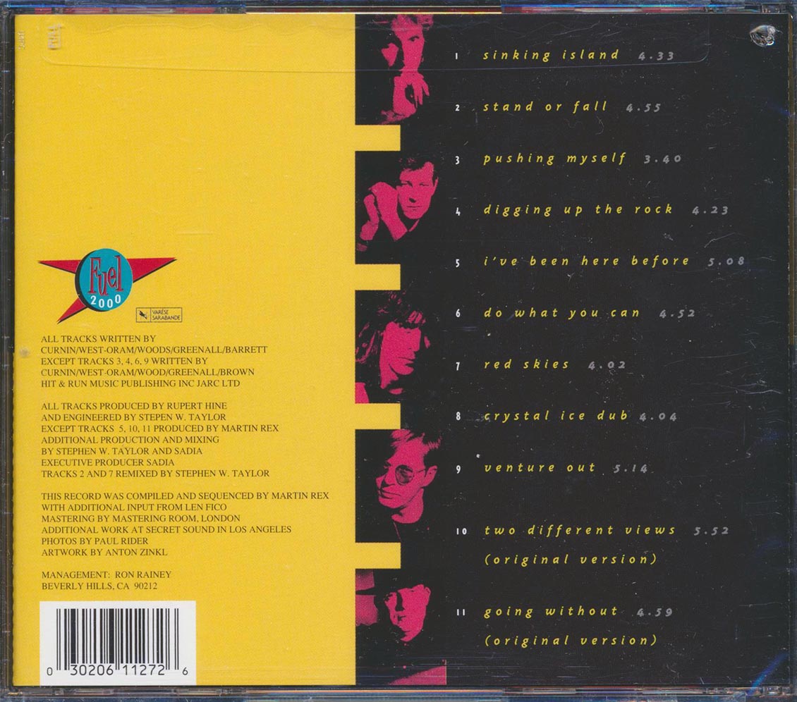 The Fixx Missing Links marked/ltd stock Music CD