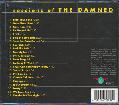 The Damned Sessions Of The Damned marked/ltd stock Music CD