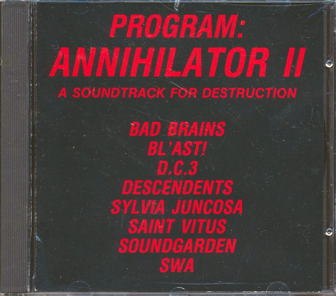 Bad Brains, Soundgarden, Descendents, Etc. - Program: Annihilator II (marked/ltd stock) Music CD