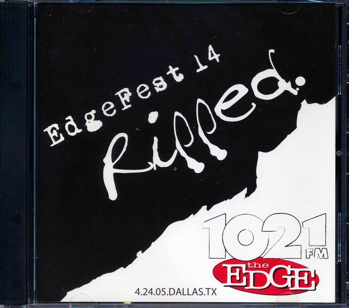 Billy Idol, Sum 41, Crossfade, Etc. - EdgeFest 14 Ripped: 102.1 FM The Edge, April 24, 2005, Dallas, Texas (numbered ltd.ed.) Music CD
